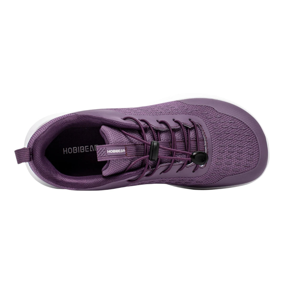 Ki Wandelschoenen Dames met Elastische Veters & Demping – Brede Leest