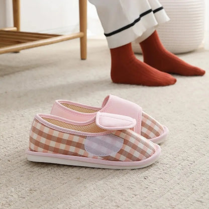 Reni Diabetes Pantoffels Dames – Orthopedische Sloffen met Klittenband