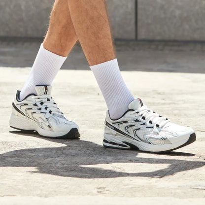 RunWave Hardloop Sneakers Heren - Comfortabele Retro Sportschoenen