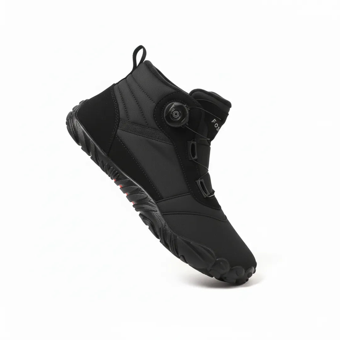 Axton Barefoot Winterboots – Laarzen met Warme Voering & Boa Sluiting