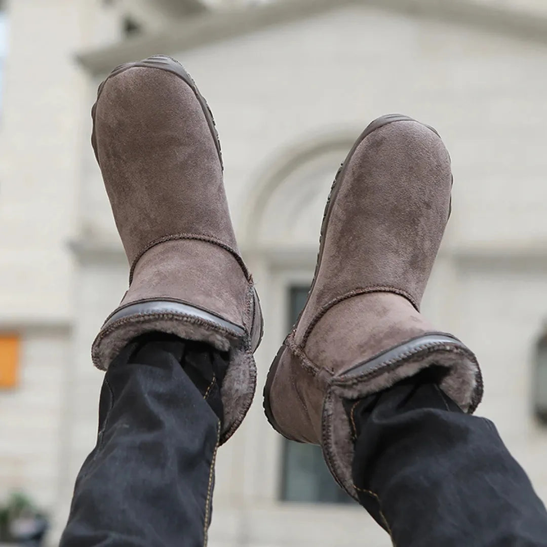 Rory Barefoot Laarzen Heren – Waterdichte Snowboots met Bontvoering