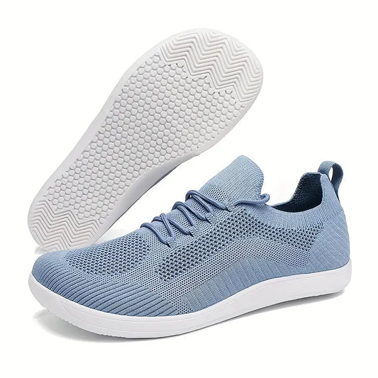 Lior Mesh Barefoot Sneakers met Brede Neus – Ademend & Zero Drop Zool