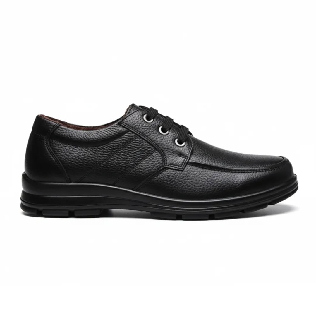 Ed Leren Veterschoenen Heren – Pluche Voering voor Gevoelige Voeten