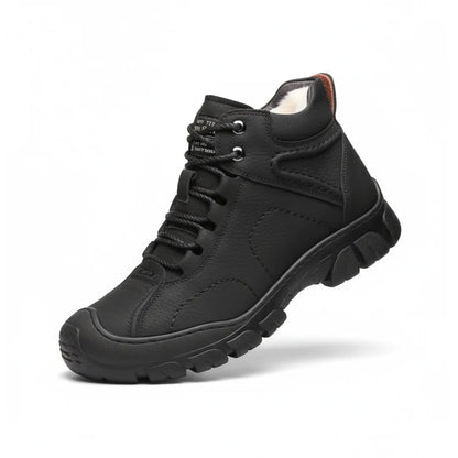 Heren Winterboots – Warme Gevoerde Wandelschoenen met Antislip Zool