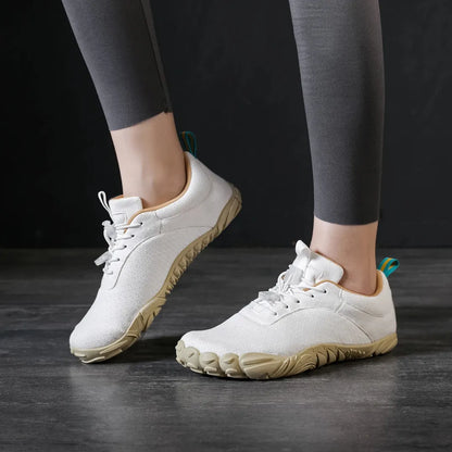 Lo Barefoot Sneakers Dames – Teen Schoenen met Brede Neus