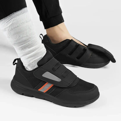 Darin Brede Schoenen met Klittenband - Geschikt bij Hielspoor