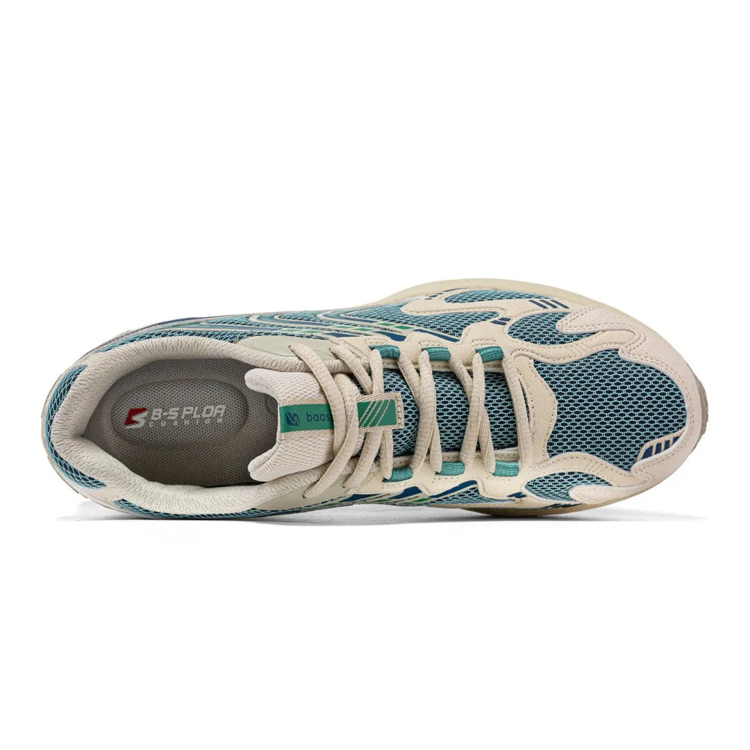 RunWave Hardloop Sneakers Heren - Comfortabele Retro Sportschoenen