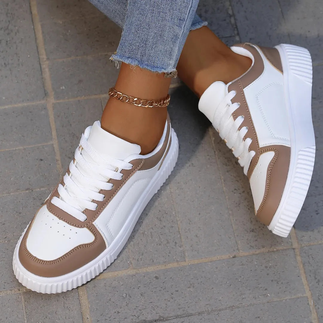 Noa Dames Sneakers – Trendy Schoenen met Uitneembaar Voetbed
