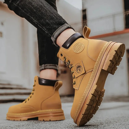 Koda Heren Bergschoenen – Stevige Outdoor Boots met Grip Zool