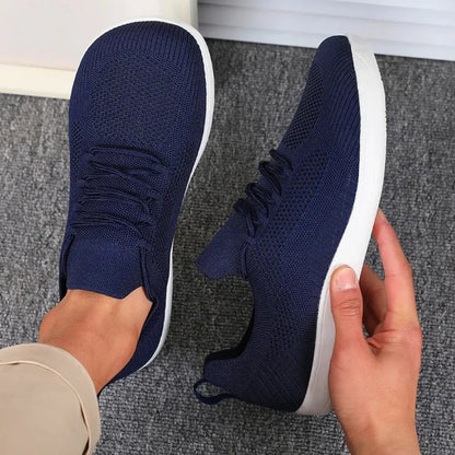 Lior Mesh Barefoot Sneakers met Brede Neus – Ademend & Zero Drop Zool