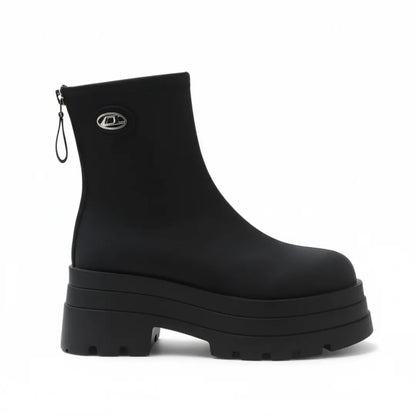 Roxy Platform Boots Dames – Chunky Enkel laarzen met Plateauzool