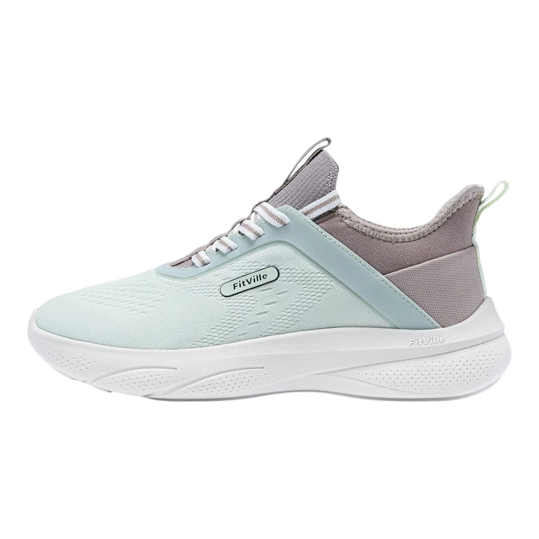 Slip On Sneakers Dames - Sportschoenen met Brede Leest & Ondersteuning
