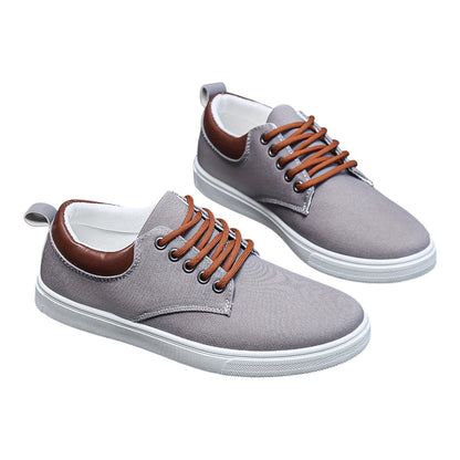 Casual Sneakers Heren - Schoenen met Vetersluiting & Uitneembare Zool