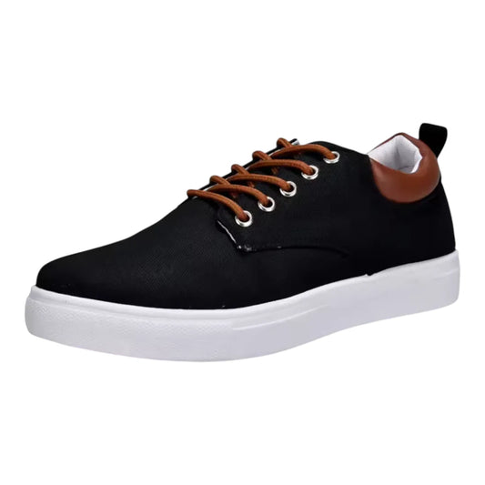 Casual Sneakers Heren - Schoenen met Vetersluiting & Uitneembare Zool