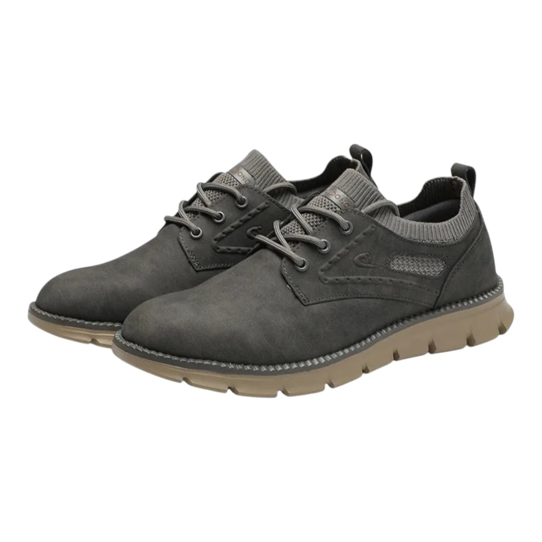 Casual Leren Schoenen Heren - Flexibele Zool & Ademend Design