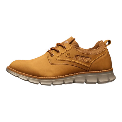 Casual Leren Schoenen Heren - Flexibele Zool & Ademend Design