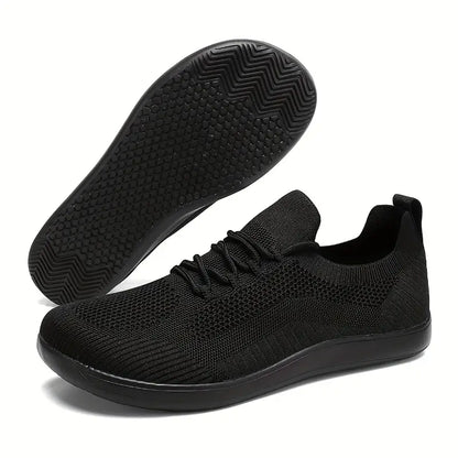 Lior Mesh Barefoot Sneakers met Brede Neus – Ademend & Zero Drop Zool