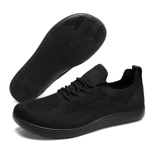 Lior Mesh Barefoot Sneakers met Brede Neus – Ademend & Zero Drop Zool