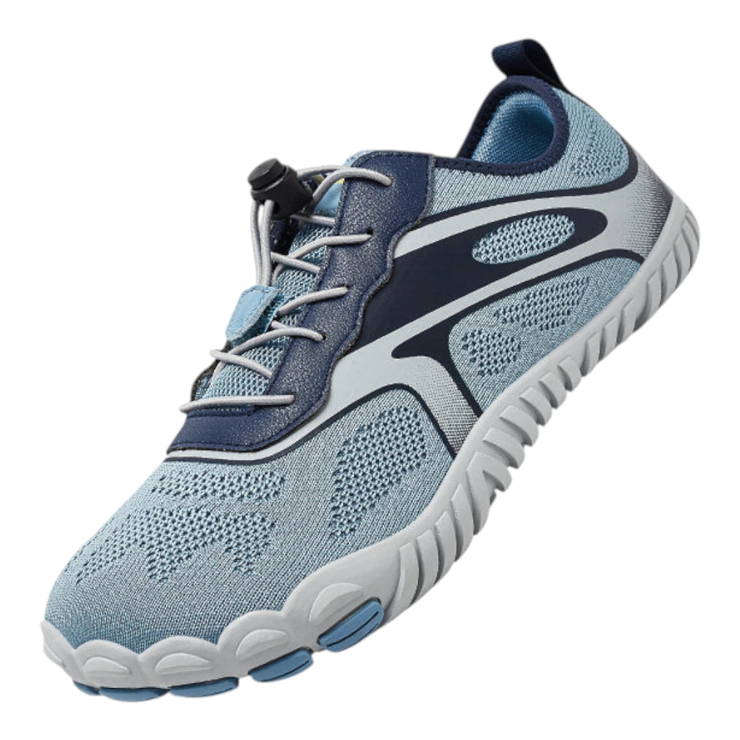 Miro Barefoot Wandelsneakers met Elastische Veters – Zero Drop Zool