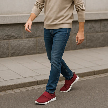 Orthopedische Diabetes Schoenen Unisex – Brede Klittenband Schoenen