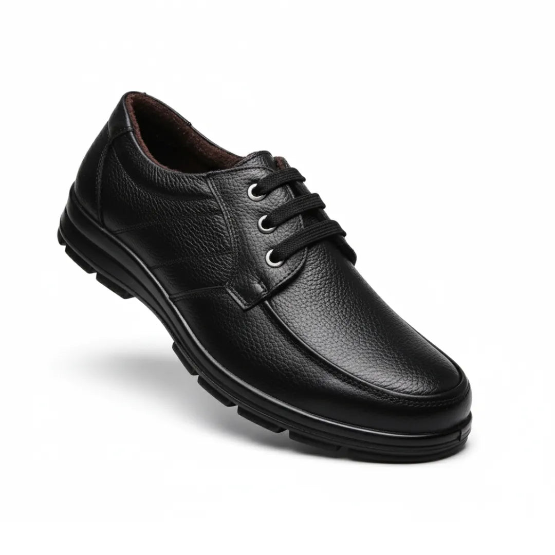 Ed Leren Veterschoenen Heren – Pluche Voering voor Gevoelige Voeten