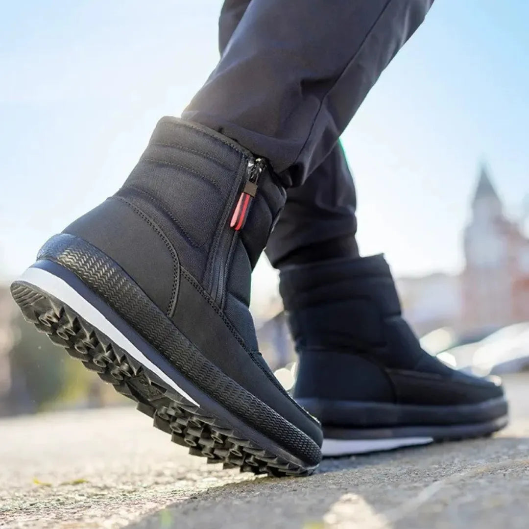 Jurre Warme Snowboots Heren – Waterdichte Schoenen met Antislip Zool