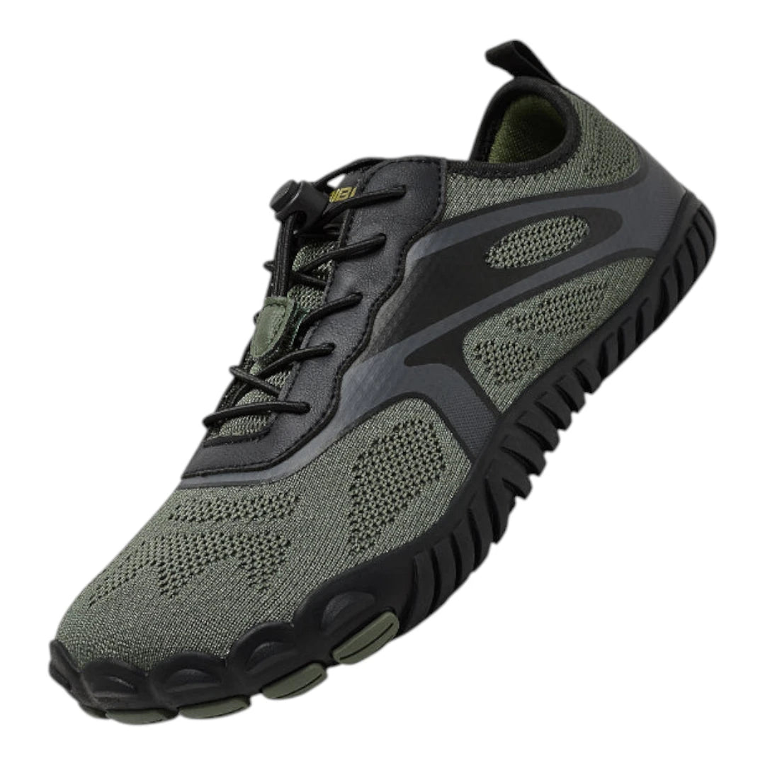 Miro Barefoot Wandelsneakers met Elastische Veters – Zero Drop Zool
