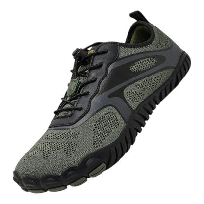 Miro Barefoot Wandelsneakers met Elastische Veters – Zero Drop Zool