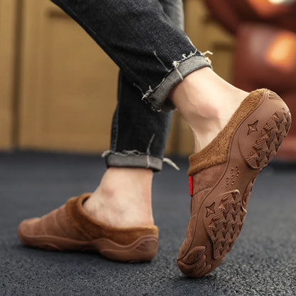 Pantoffels Heren – Comfortabele Warme Sloffen met Zachte Zool