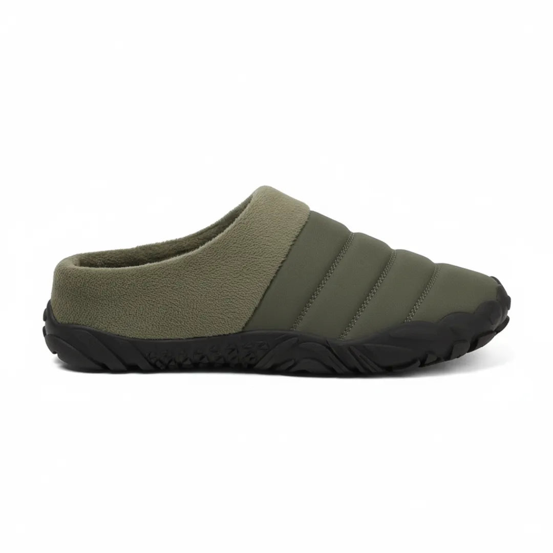 Toby Barefoot Pantoffels – Warme Pluche Slippers met Antislip Zool