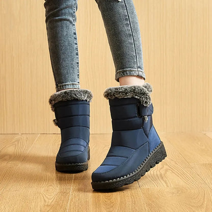 Fenna Dames Snowboots – Waterdichte Laarzen met Warme Voering