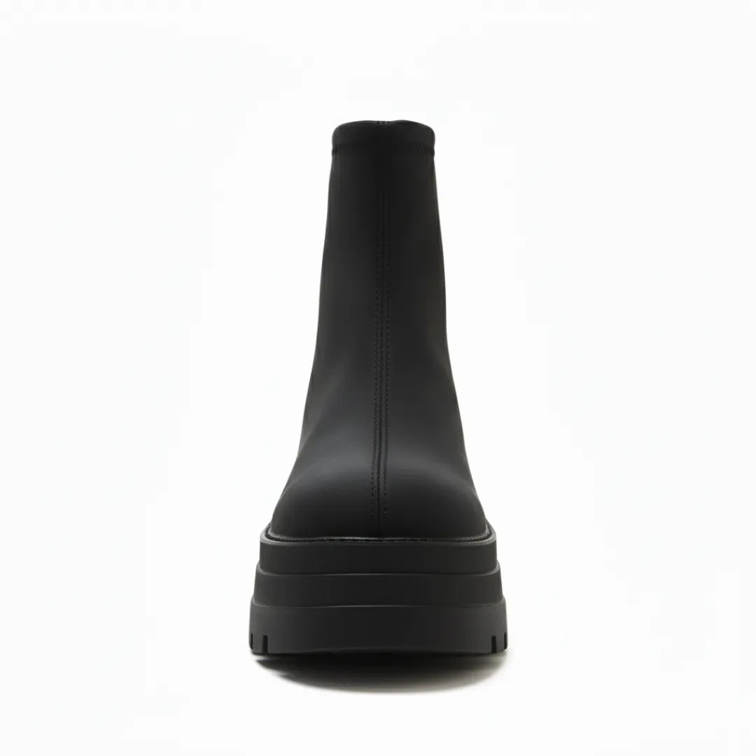 Roxy Platform Boots Dames – Chunky Enkel laarzen met Plateauzool