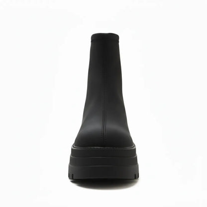 Roxy Platform Boots Dames – Chunky Enkel laarzen met Plateauzool