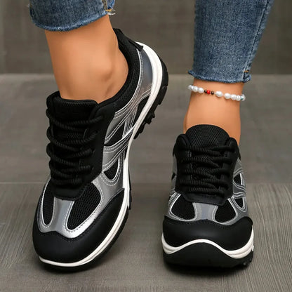 Romy Comfort Sneakers Dames – Wandelschoenen met Uitneembare Zool