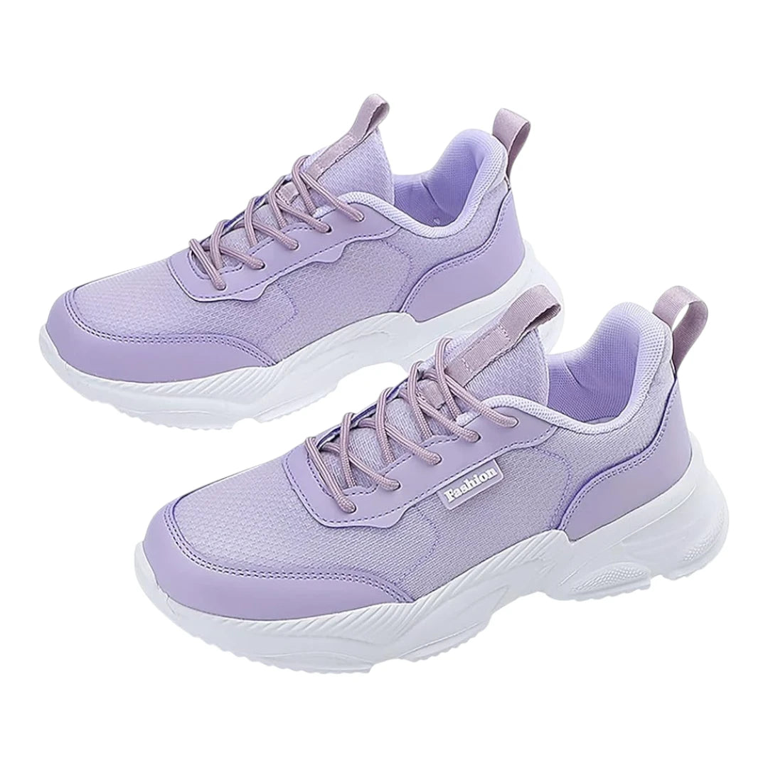 Dames Sneakers met Demping - Schoenen met Uitneembare Zool