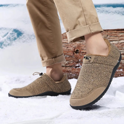 Jari Barefoor Pantoffels Heren - Warme Sloffen met Flexibele Zool