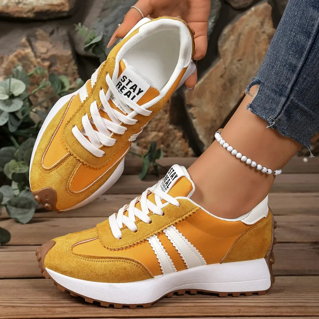 Ira Sneakers Dames - Comfortabele Schoenen met Dempende Zool