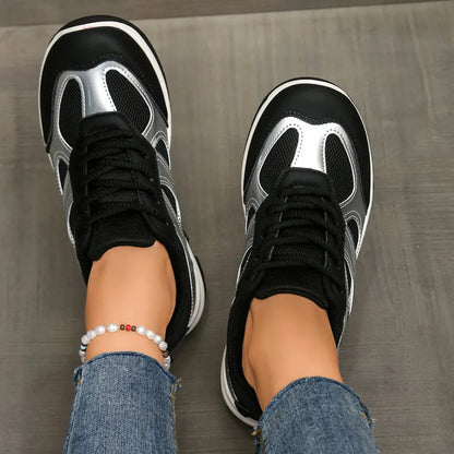 Romy Comfort Sneakers Dames – Wandelschoenen met Uitneembare Zool