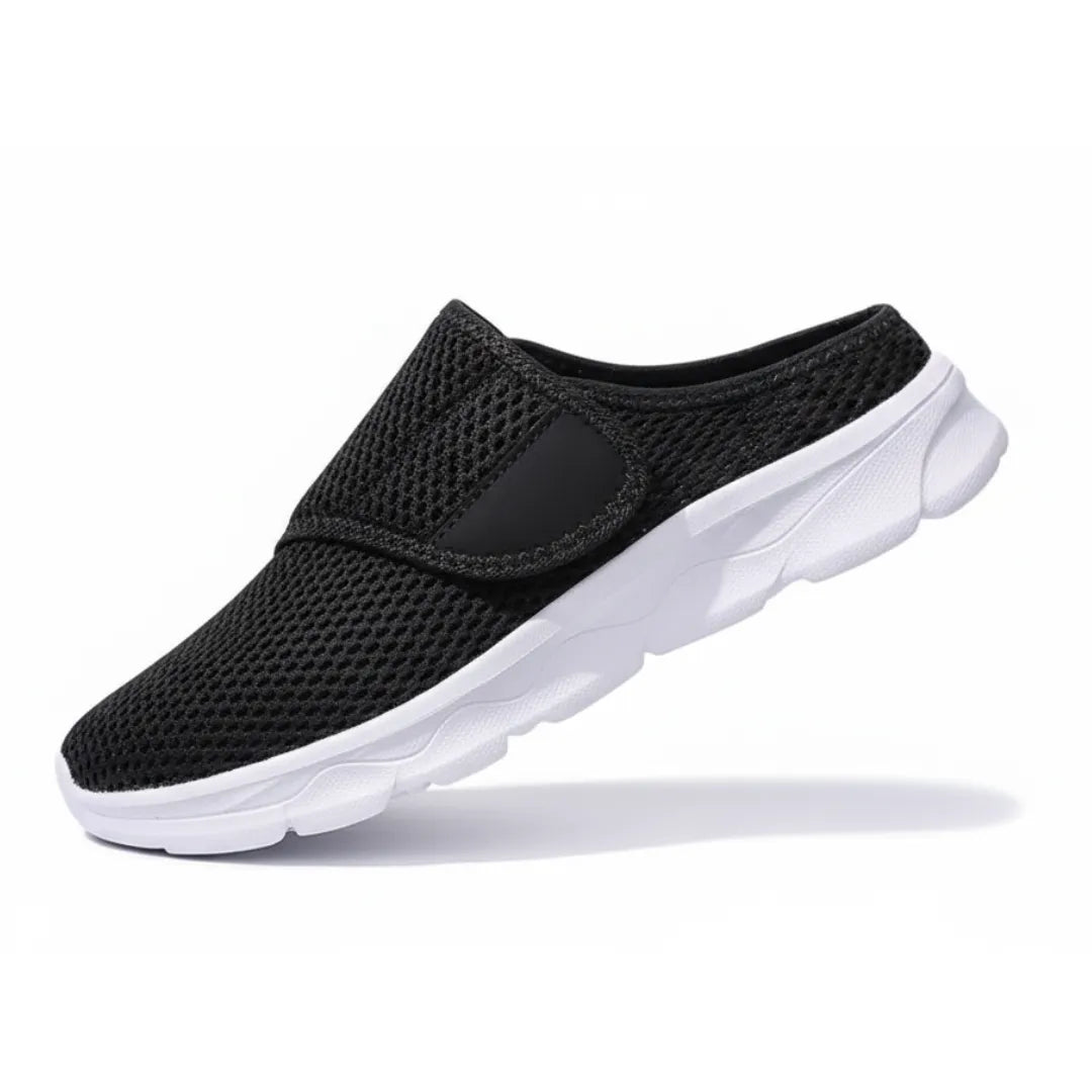 Tesa Dames Instap Pantoffels - Verstelbare Diabetes Pantoffels