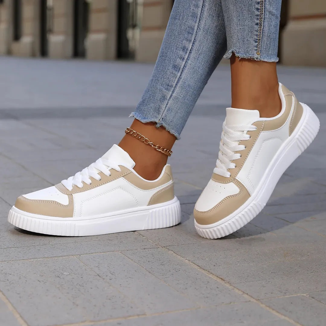 Noa Dames Sneakers – Trendy Schoenen met Uitneembaar Voetbed