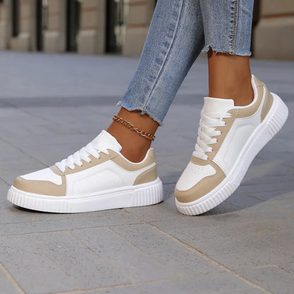 Noa Dames Sneakers – Trendy Schoenen met Uitneembaar Voetbed