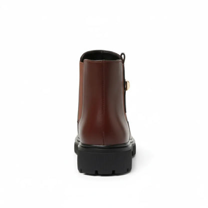 Raya Gevoerde Enkellaarzen Dames – Warme Snowboots met Rits