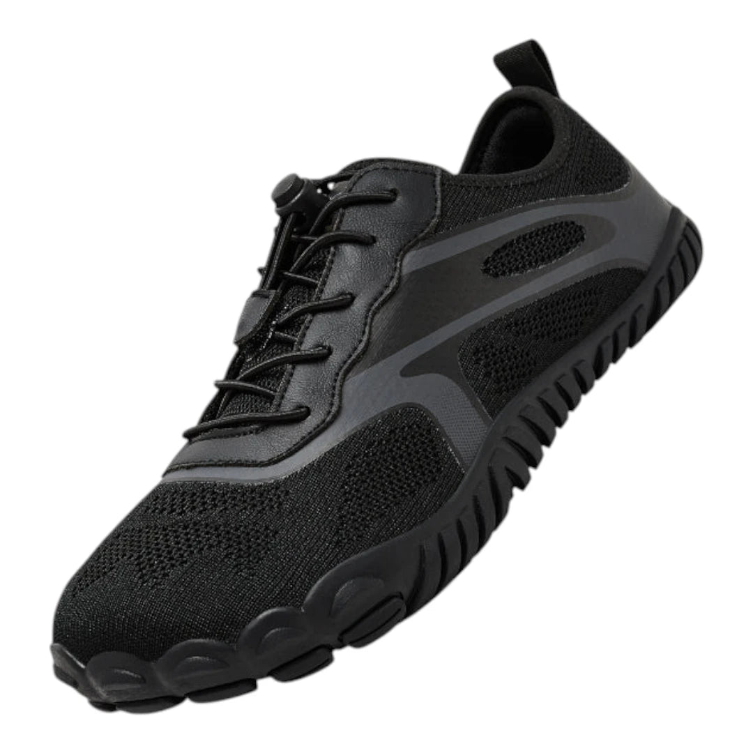 Miro Barefoot Wandelsneakers met Elastische Veters – Zero Drop Zool