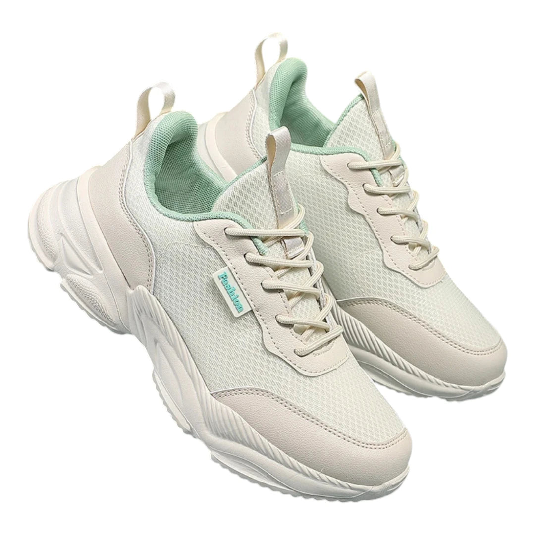 Dames Sneakers met Demping - Schoenen met Uitneembare Zool