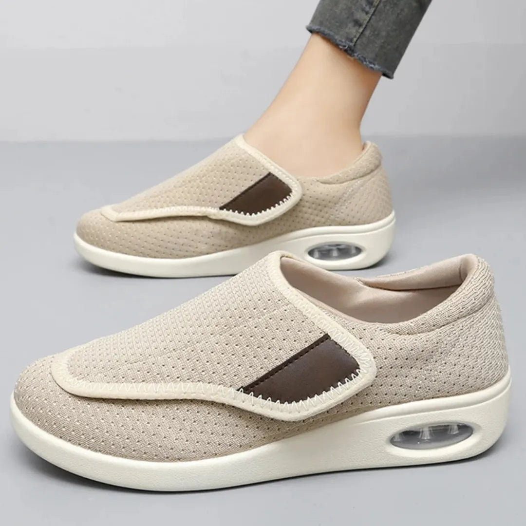 Elya Diabetes Schoenen Dames - Orthopedisch met Verstelbare Pasvorm