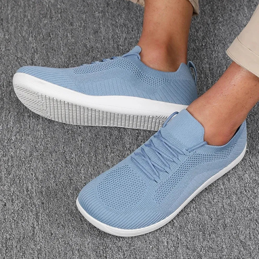 Lior Mesh Barefoot Sneakers met Brede Neus – Ademend & Zero Drop Zool