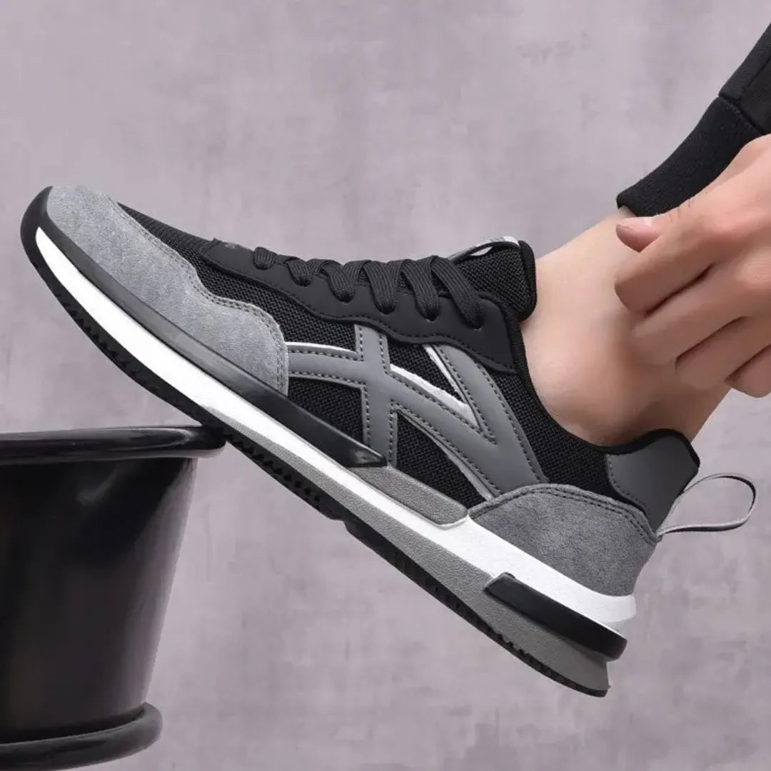 Noam Heren Schoenen – Lichte Mesh Sport Sneakers met Demping