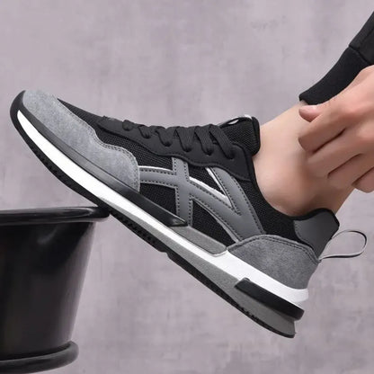 Noam Heren Schoenen – Lichte Mesh Sport Sneakers met Demping