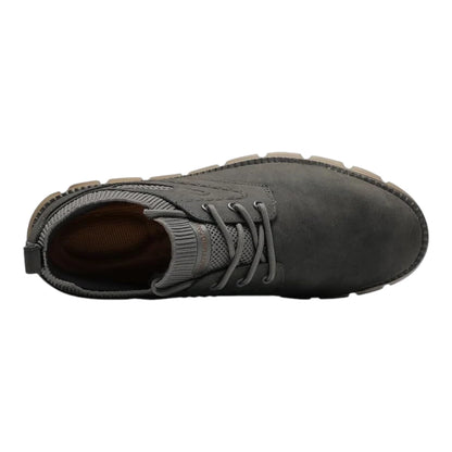 Casual Leren Schoenen Heren - Flexibele Zool & Ademend Design