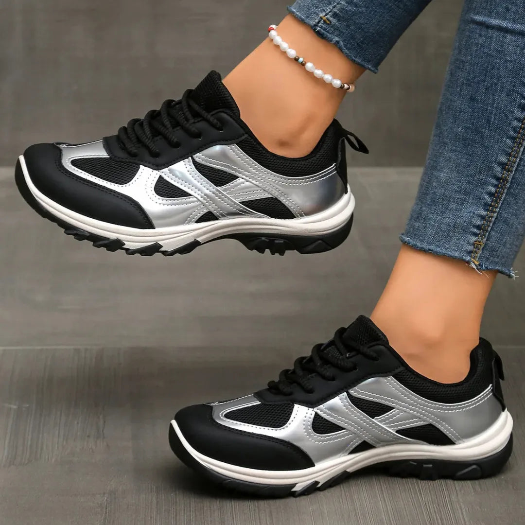 Romy Comfort Sneakers Dames – Wandelschoenen met Uitneembare Zool